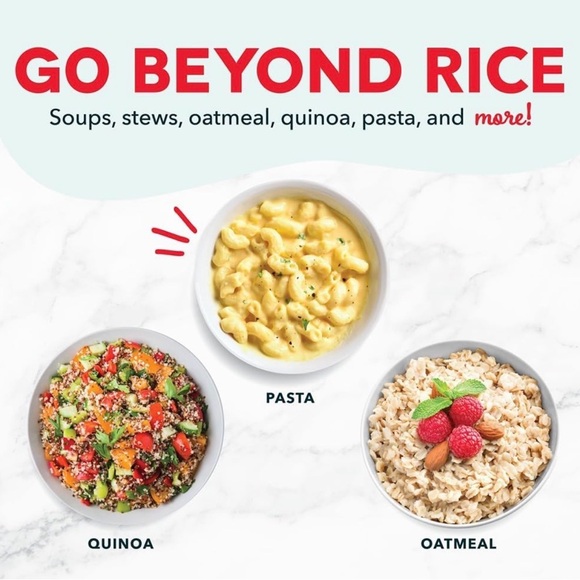 NIB RARE - Dash Mini Rice Cooker - Portable, cooks oatmeal, quinoa and pasta! - Picture 5 of 8